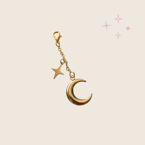 I LOVE YOU TO THE MOON - PLANNER CHARM