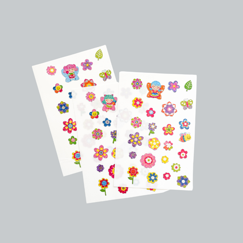 90s Stickers - Fairy Flowers