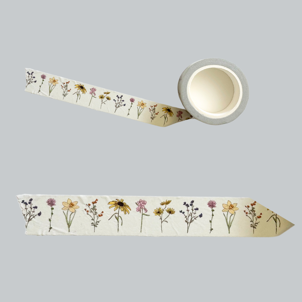 Marigold's Flowers - Washi Tape